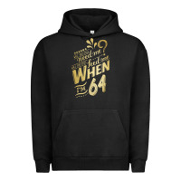 Pigment Black will you still need me when i'm 64 birthday for wife 64 love premium t Urban Hoodie - linhVisuals