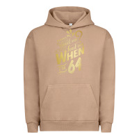 Pigment Burro will you still need me when i'm 64 birthday for wife 64 love premium t Urban Hoodie - linhVisuals