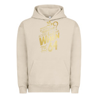 Pigment French Oak will you still need me when i'm 64 birthday for wife 64 love premium t Urban Hoodie - linhVisuals