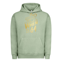 Pigment Oil Green will you still need me when i'm 64 birthday for wife 64 love premium t Urban Hoodie - linhVisuals