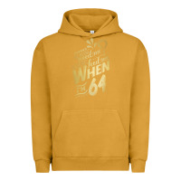 Pigment Peanut Butter will you still need me when i'm 64 birthday for wife 64 love premium t Urban Hoodie - linhVisuals
