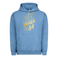 Pigment Pebble Blue will you still need me when i'm 64 birthday for wife 64 love premium t Urban Hoodie - linhVisuals