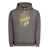 Pigment Tornado will you still need me when i'm 64 birthday for wife 64 love premium t Urban Hoodie - linhVisuals