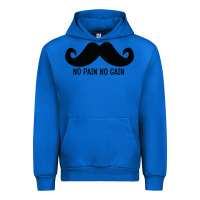 Cobalt MUSTACHE Urban Hoodie - linhVisuals