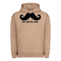 Pigment Burro MUSTACHE Urban Hoodie - linhVisuals