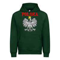 Forest Green polska poland eagle poland heritage polish pride roots tank top Urban Hoodie - linhVisuals
