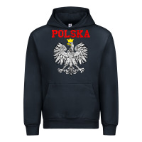 Navy polska poland eagle poland heritage polish pride roots tank top Urban Hoodie - linhVisuals