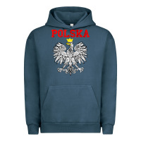 Pigment Midnight Navy polska poland eagle poland heritage polish pride roots tank top Urban Hoodie - linhVisuals