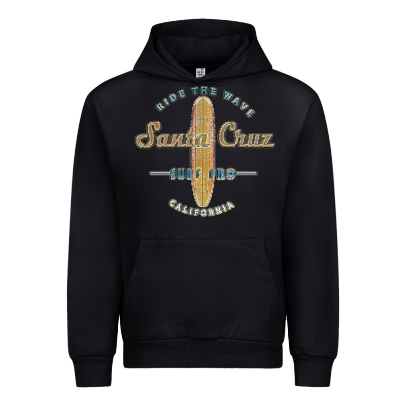 Santa Cruz, Ca Vintage Surfers Tshirt Urban Hoodie by linhVisuals | Teevron