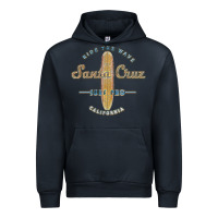 Navy santa cruz, ca vintage surfers tshirt Urban Hoodie - linhVisuals