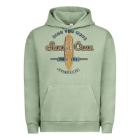 Pigment Oil Green santa cruz, ca vintage surfers tshirt Urban Hoodie - linhVisuals