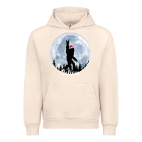 Sandshell santa bigfoot christmas rock funny sasquatch believe xmas t shirt Urban Hoodie - linhVisuals