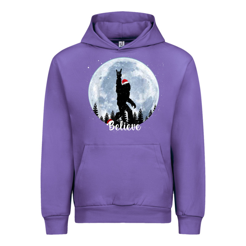 Santa Bigfoot Christmas Rock Funny Sasquatch Believe Xmas T Shirt Urban Hoodie by linhVisuals | Teevron
