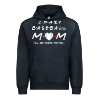 Navy baseball coach crazy mom baseball Urban Hoodie - linhVisuals