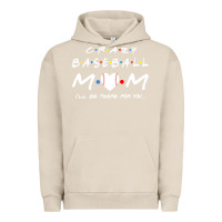 Pigment French Oak baseball coach crazy mom baseball Urban Hoodie - linhVisuals