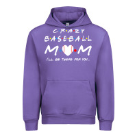 Tulip baseball coach crazy mom baseball Urban Hoodie - linhVisuals