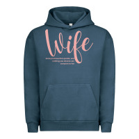 Pigment Midnight Navy wife collection t shirt Urban Hoodie - linhVisuals