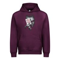 Mauve Wine us dc dark knight photo why so serious 01 black h pullover hoodie Urban Hoodie - linhVisuals