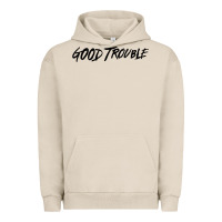 Pigment French Oak good trouble Urban Hoodie - linhVisuals