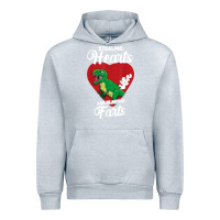 Heather Grey stealing hearts and blasting farts valentine's day t shirt Urban Hoodie - linhVisuals