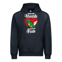 Navy stealing hearts and blasting farts valentine's day t shirt Urban Hoodie - linhVisuals
