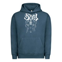Pigment Midnight Navy GHOST Urban Hoodie - linhVisuals