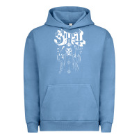 Pigment Pebble Blue GHOST Urban Hoodie - linhVisuals