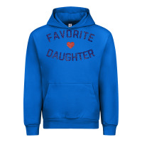 Cobalt womens favorite daughter heart distressed vintage faded classic t shir Urban Hoodie - linhVisuals