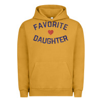 Pigment Peanut Butter womens favorite daughter heart distressed vintage faded classic t shir Urban Hoodie - linhVisuals