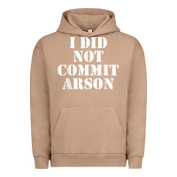 Pigment Burro i did not commit arson for arson investigator t shirt Urban Hoodie - linhVisuals