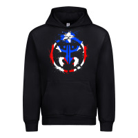 Black taino coqui symbol   boricua   hispanic heritage t shirt Urban Hoodie - linhVisuals