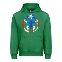 Emerald taino coqui symbol   boricua   hispanic heritage t shirt Urban Hoodie - linhVisuals