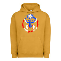 Pigment Peanut Butter taino coqui symbol   boricua   hispanic heritage t shirt Urban Hoodie - linhVisuals