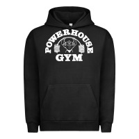 Pigment Black POWERHOUSE GYM POPULAR Urban Hoodie - linhVisuals