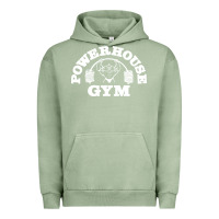 Pigment Oil Green POWERHOUSE GYM POPULAR Urban Hoodie - linhVisuals