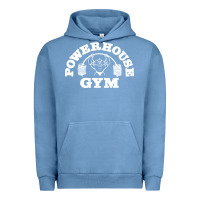 Pigment Pebble Blue POWERHOUSE GYM POPULAR Urban Hoodie - linhVisuals
