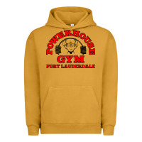 Pigment Peanut Butter POWERHOUSE GYM CLASSIC Urban Hoodie - linhVisuals