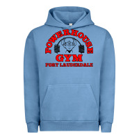 Pigment Pebble Blue POWERHOUSE GYM CLASSIC Urban Hoodie - linhVisuals