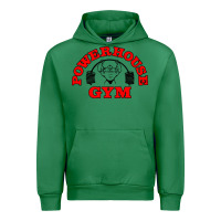 Emerald POWERHOUSE GYM VINTAGE SPORT Urban Hoodie - linhVisuals