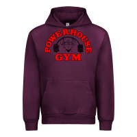 Mauve Wine POWERHOUSE GYM VINTAGE SPORT Urban Hoodie - linhVisuals