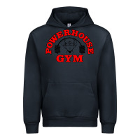 Navy POWERHOUSE GYM VINTAGE SPORT Urban Hoodie - linhVisuals