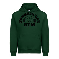 Forest Green POWERHOUSE GYM Urban Hoodie - linhVisuals