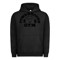 Pigment Black POWERHOUSE GYM Urban Hoodie - linhVisuals