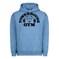 Pigment Pebble Blue POWERHOUSE GYM Urban Hoodie - linhVisuals