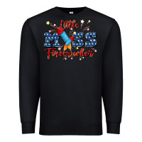 Black little miss firecracker Premium Sweatshirt - JahusDesignShop