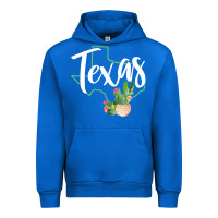 Cobalt texas state map pride cactus vintage texas sweatshirt Urban Hoodie - linhVisuals