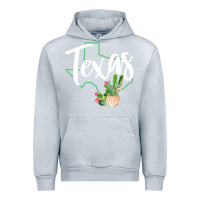 Heather Grey texas state map pride cactus vintage texas sweatshirt Urban Hoodie - linhVisuals