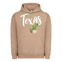 Pigment Burro texas state map pride cactus vintage texas sweatshirt Urban Hoodie - linhVisuals