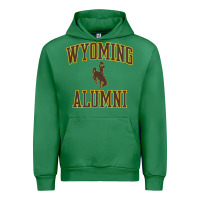 Emerald wyoming cowboys apparel alumni classic arch long sleeve t shirt Urban Hoodie - linhVisuals