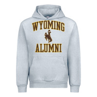 Heather Grey wyoming cowboys apparel alumni classic arch long sleeve t shirt Urban Hoodie - linhVisuals